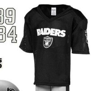 Franklin Oakland Las Vegas Raiders Jersey Youth Size BOYS Medium